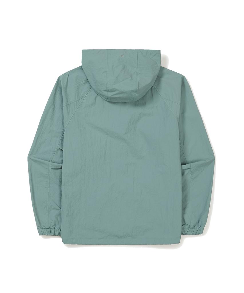 Snowpeak Apparel Taslan Woven Utility Windbreaker Royal Mint (S24Mmlwb56)