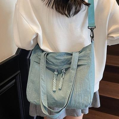 Trendy and Fashionable Commuter Large-capacity Schoolbag Shoulder Bag Women's Bag Spring and Summer New Casual Versatile Tote Bag
