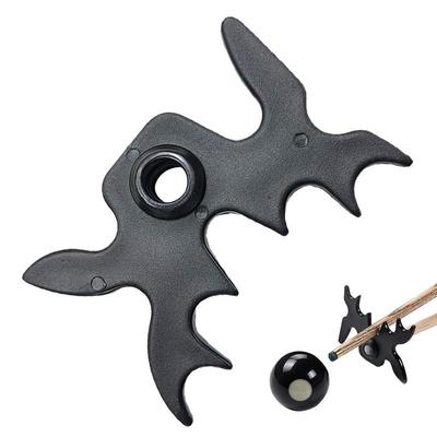 New Pool Cue Black SnookerBilliards Cue Rack Bridge Head Billiards Cross Antlers Rod Holder Accessories