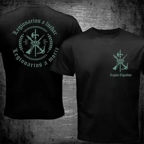 Legione Straniera Spagnola Spagnola Espanola Tercio Esercito Militare T-shirt Estiva Cotone Manica Corta Girocollo Unisexs T-shirt Nuova S4xl