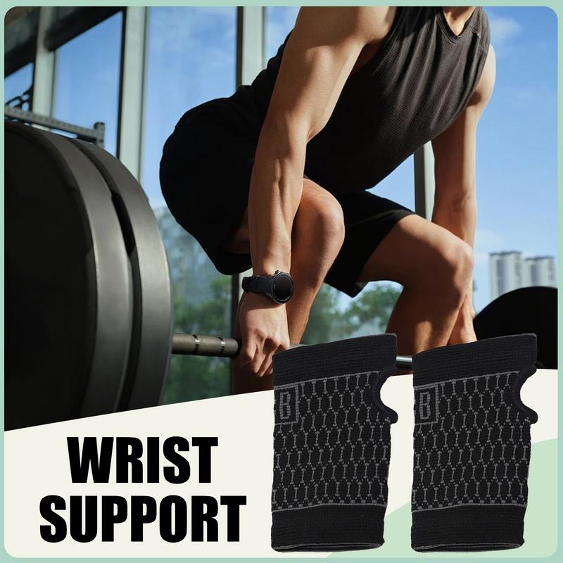 Hand Braces For Carpal Tunnel Breathable Wrist Support Lightweight Fingerless Gloves Workout Supplies Unisex Wrist Brace Sleeve