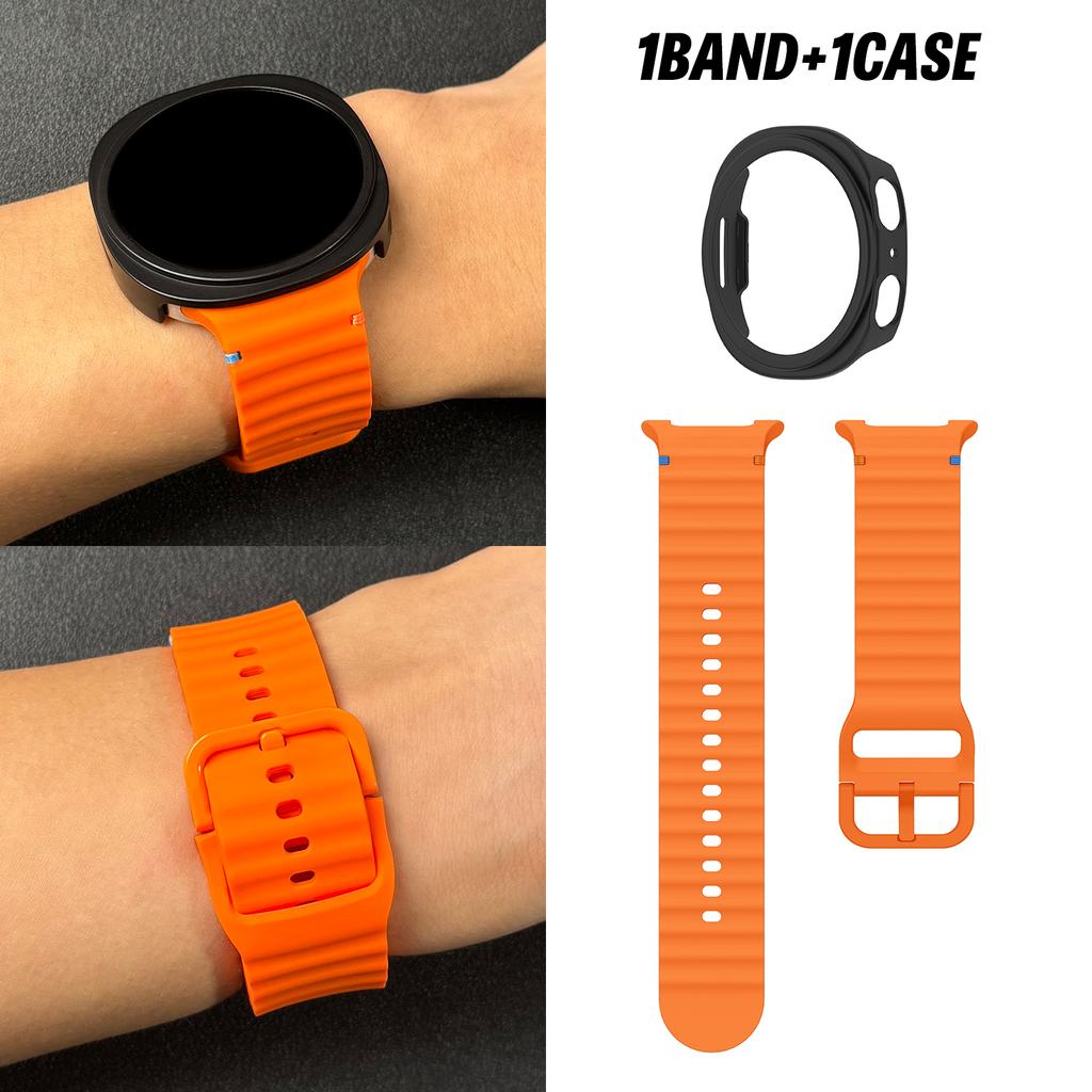 40/44/46mm Watch Strap for Samsung Watch 8/Watch 8 Classic Anti-Collision Protection Seamless Fit Breathable and Sports Strap