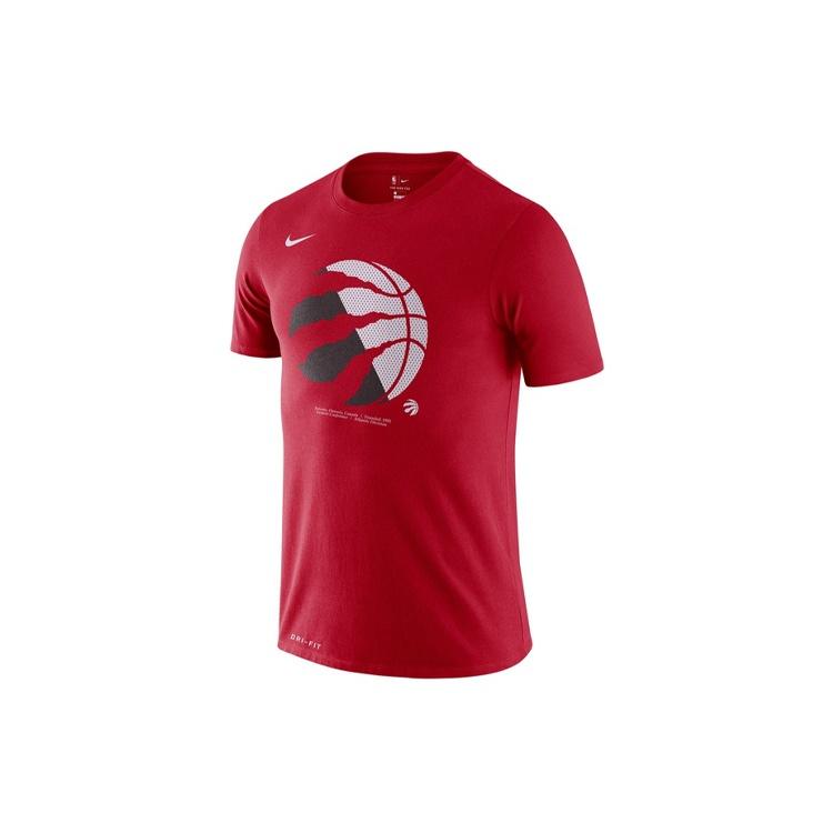 Nike NBA Toronto Raptors Dri-Fit Casual Sports Round Neck Short Sleeve Red Men s AT0450-657 XXL