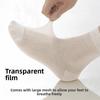 Silk Stockings for Men, Summer Lightweight Style, Mid-calf Length, 10A Size, Antibacterial and Odor-resistant, with Antibacterial Mesh Fabric.