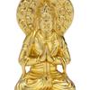 Buddhist Altar Shop Takita Shoten Buddhist Statue: Seishi Bodhisattva (Born in the Year of the Horse) Alloy (6.8cm High x 2.8cm Wide) [Crafted by