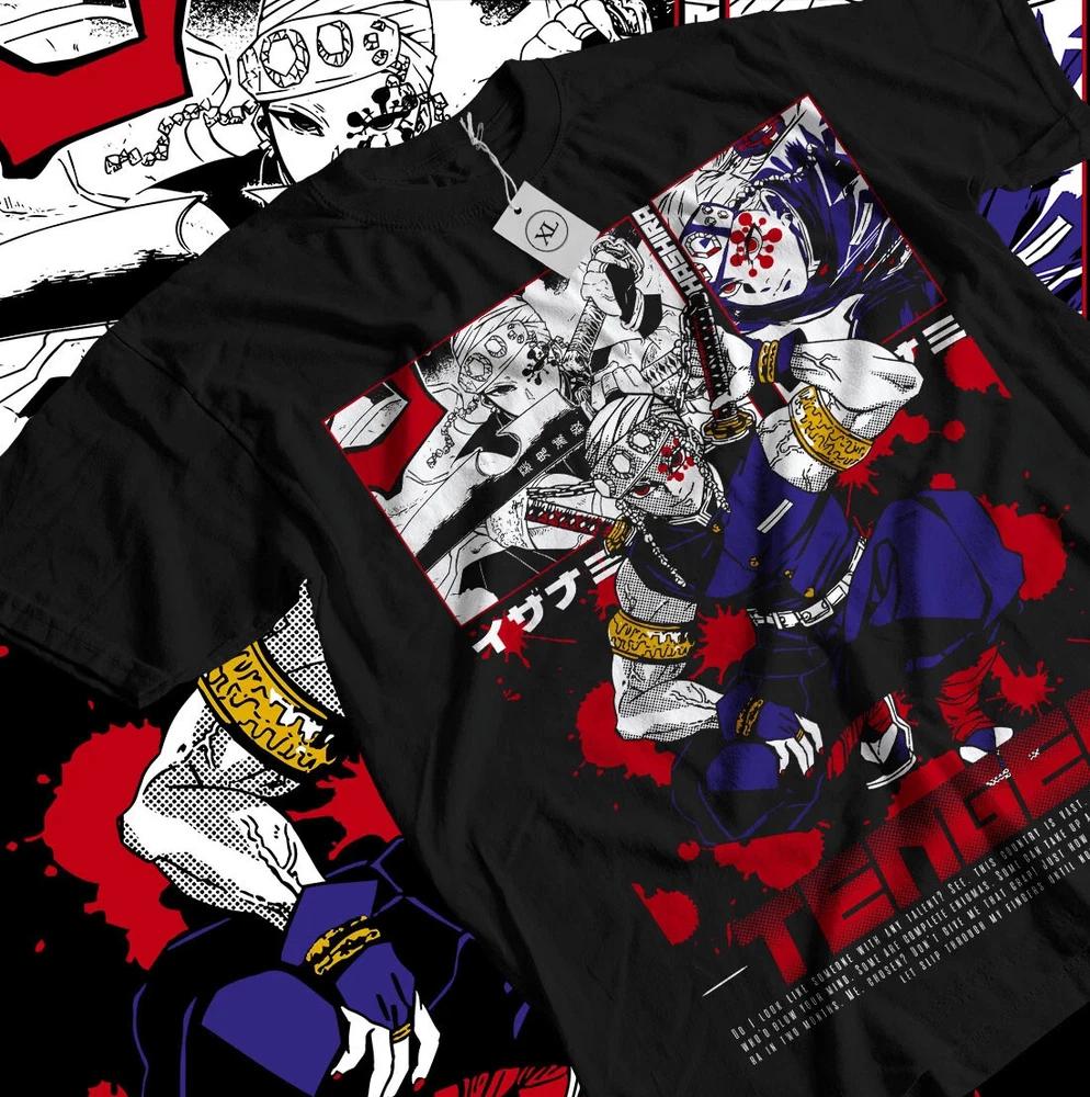 Uzui Tengen TShirt Demon Slayer Kimetsu No Yaiba Horror Anime Gift Shirt S