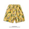 Couples' Quick-Dry Beach Shorts: Loose, Large Size, 5-Point Trunks for Seaside Vacations & Hot Springs