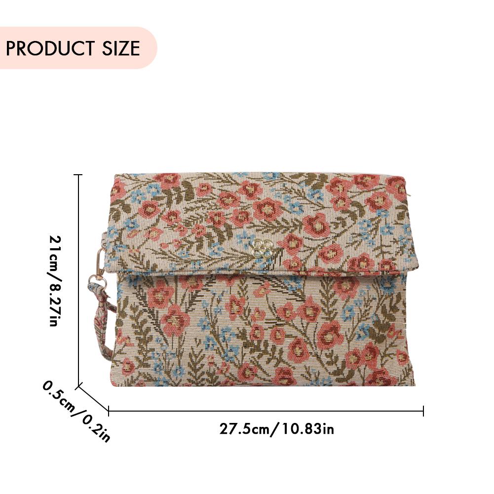 Women Bag Summer Fashion Underarm Bags Shoulder Bag Vintage Envelope Bag #F
