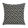 Pillow New Pillow Case Simple Geometric Linen Pillow Case Sofa Pillow Household Products