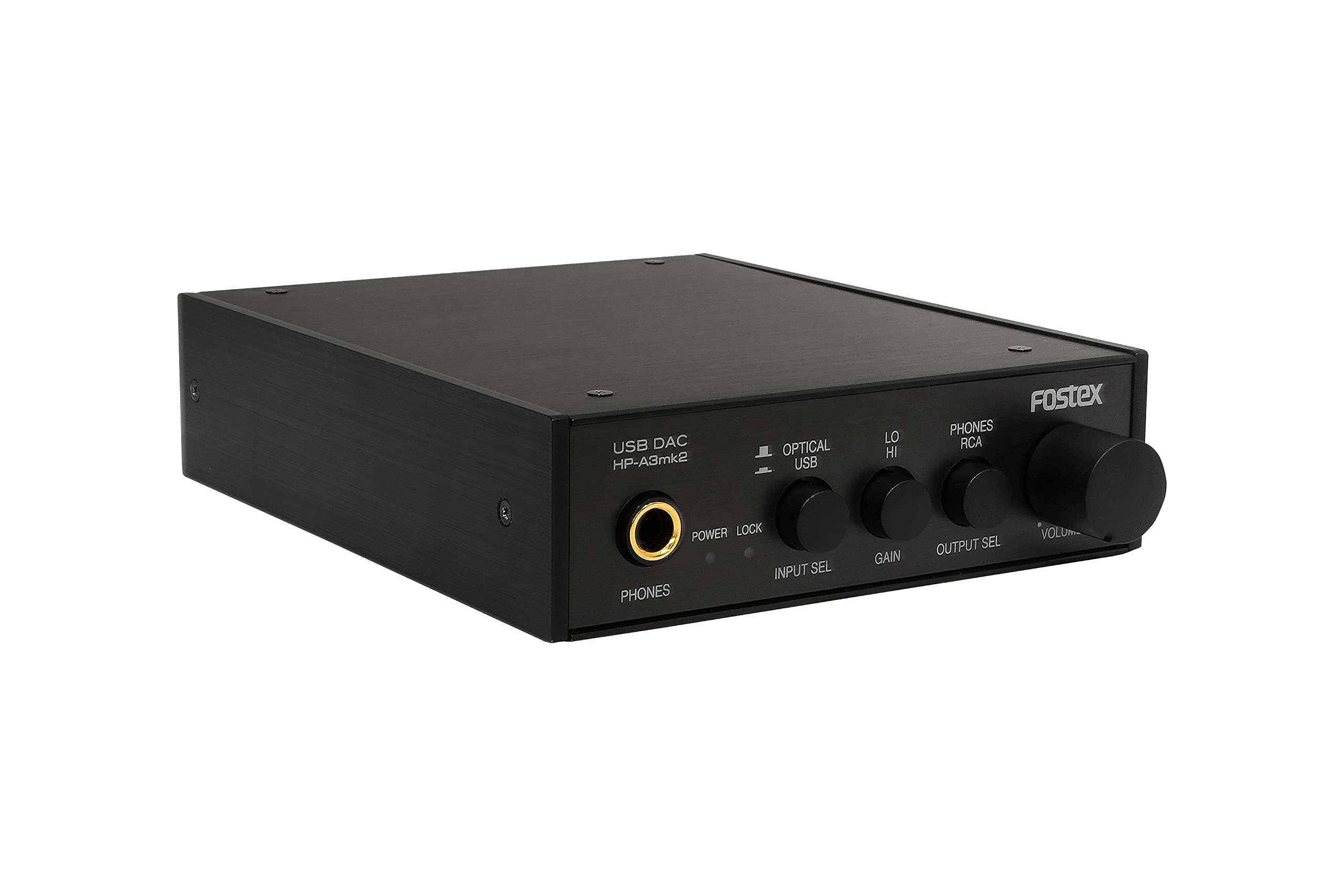 

FOSTEX USB DAC Headphone Amplifier with Support HP-A3mk2 Line/Digital Output, 32-bit/192kHz Hi-Res