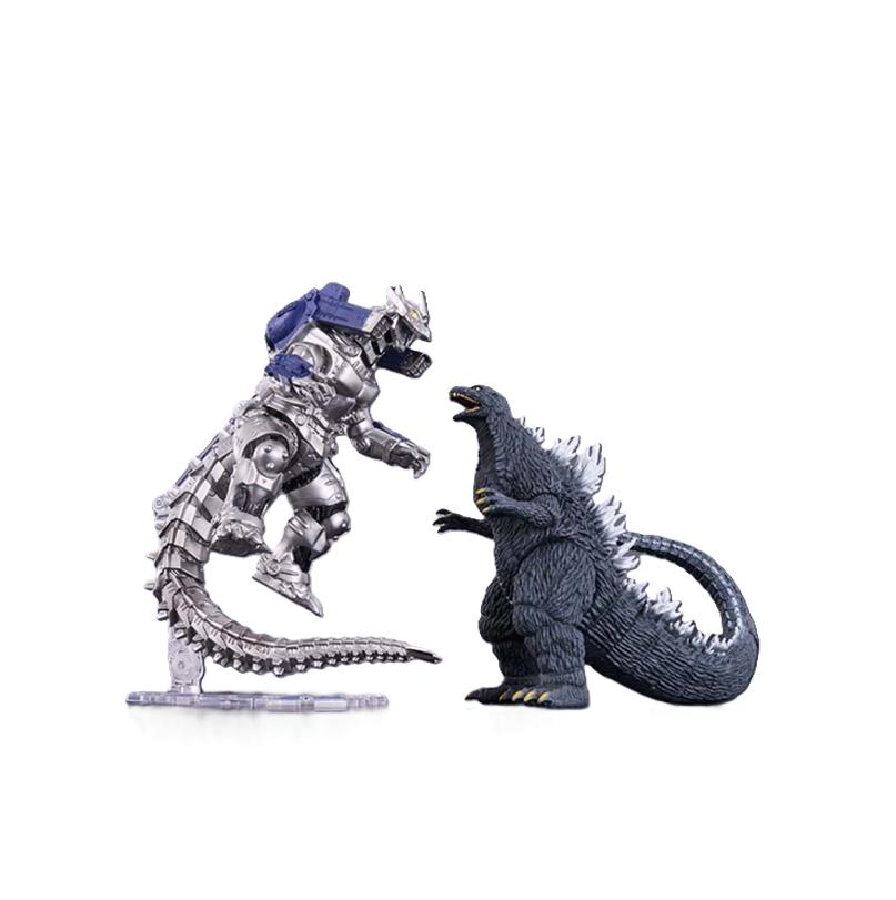 Godzilla Store Movie Monster Godzilla & Mechagodzilla ( 2002 ) Dynamic Japan NEW