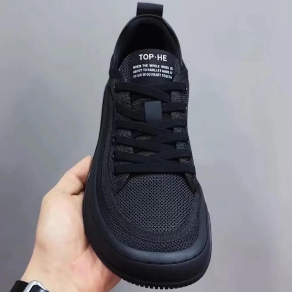 Men's Shoes Breathable Mesh Sports Casual Shoes Fashion Lace Up Espadrilles Man Shoes Sneakers for Men Zapatillas De Deporte