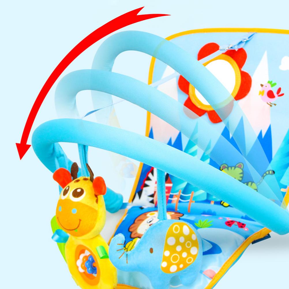 Infant Car Seat Toy 3 Kick and Play Toys with Sound Rear Car Seat Fun Travel Baby Toy for Baby 0-12