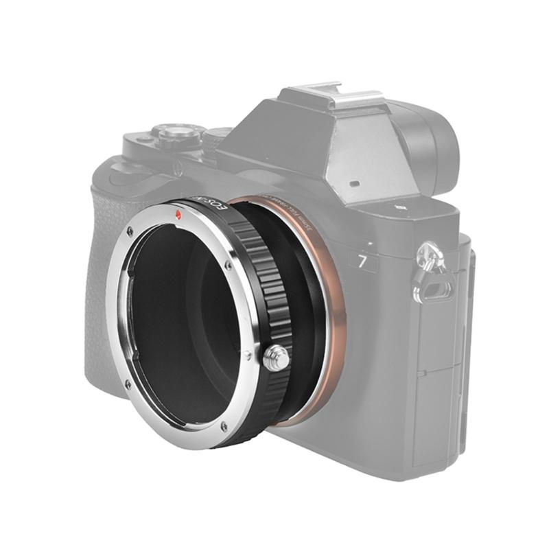 Aluminiumlegierung EF zu Objektivadapter für Kamera, Professionelle Kameraobjektivanschlusskonverter EF zu Objektivadapterringe