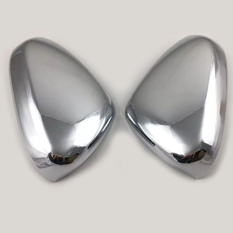Car Rear View Mirror Cover Side Wing Eyebrow Frame Covers Cap Trim Hood For Peugeot 3008 GT 3008GT 4008 2016 2017 2018