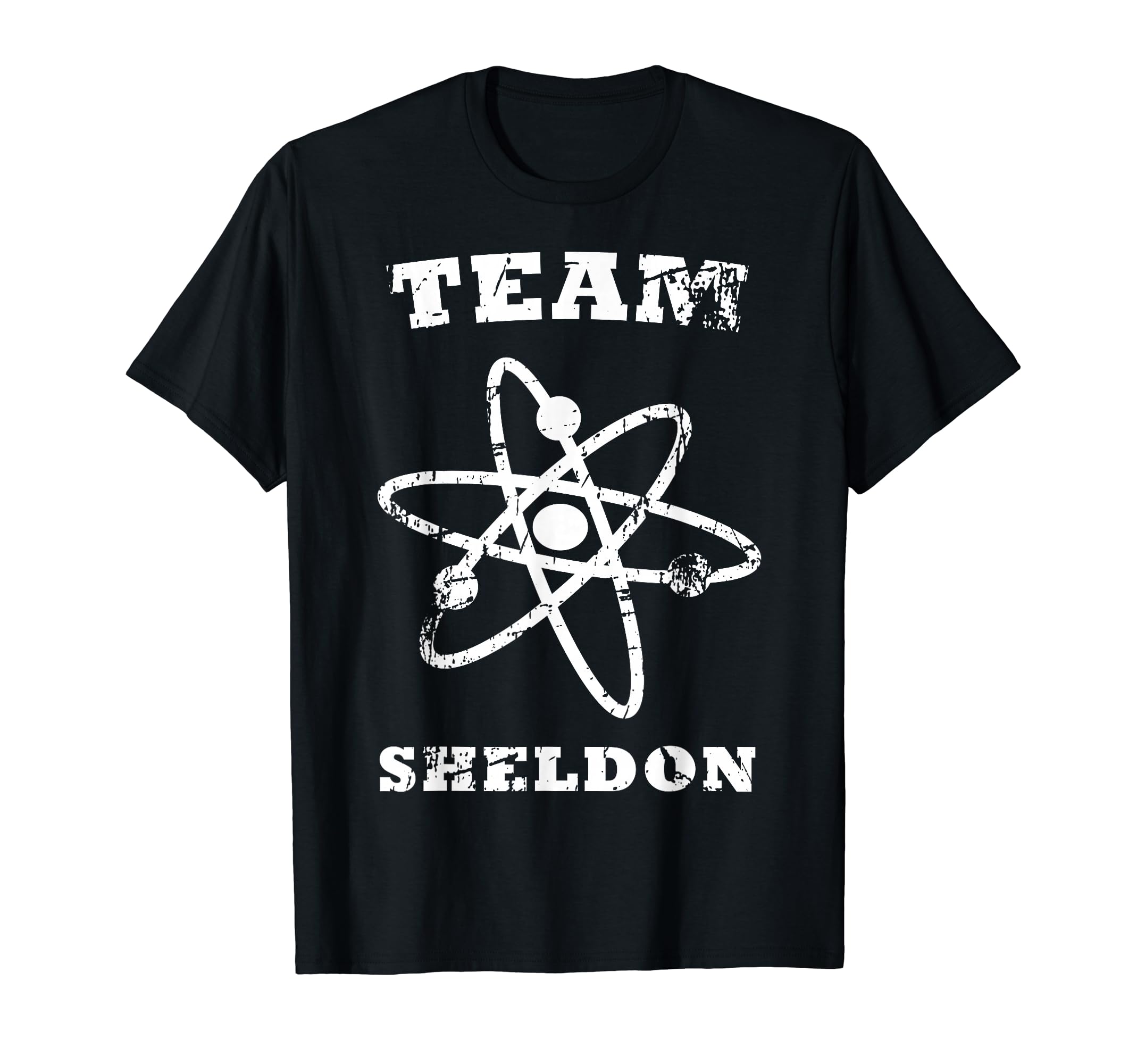 Big Bang Theory Logo Team Sheldon Atom T-Shirt