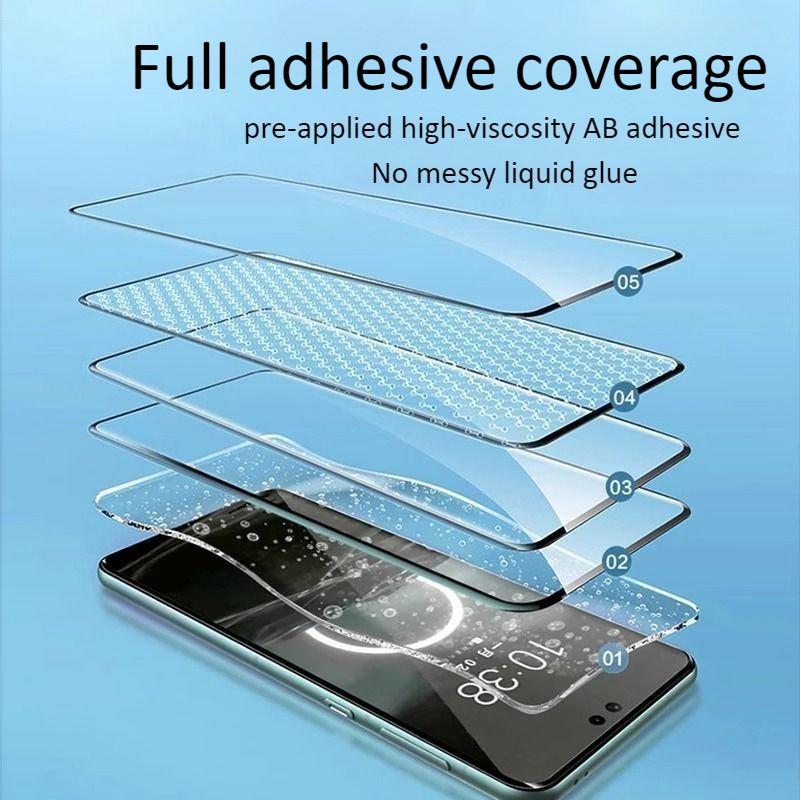 For OPPO Find X8 X6 Pro X7 Ultra OnePlus 13 12 Ace 3 2 Full Glue Tempered Glass Dust-free Auto Installation Tool Screen Protector