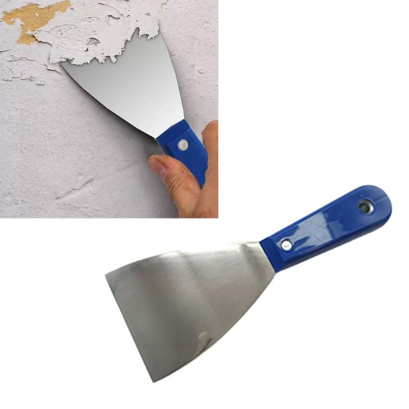 4/7Pcs Putty Cutter Stainless Steel Paint Scraper Tool Taping Cutter Tool for Repairing Drywall Removing Wallpaper Apply