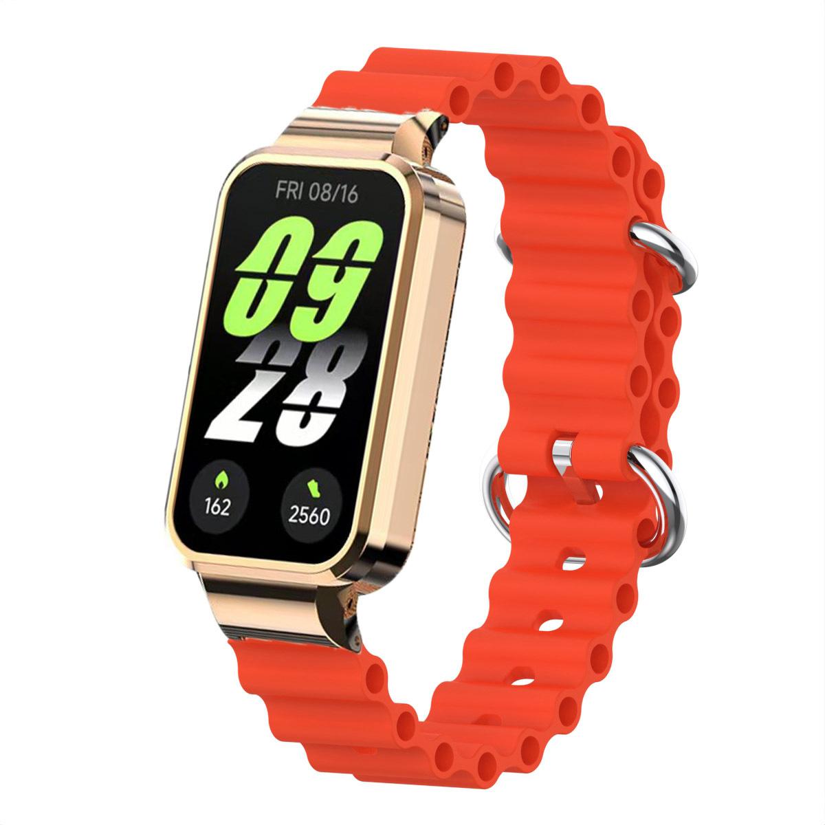 

Для Xiaomi Smart Band 9 Active Watch Band Bracelet for Redmi band 3 Wrist Replace Replacement Accessories червоний