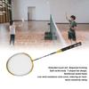 205 Badminton Racquet Split Iron Alloy Badminton Racket Set for Amateur Elementary Training Outdoor Backyards Playground Gym