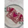 New Launch – Premium Cherry Red Rangoli Silk Saree