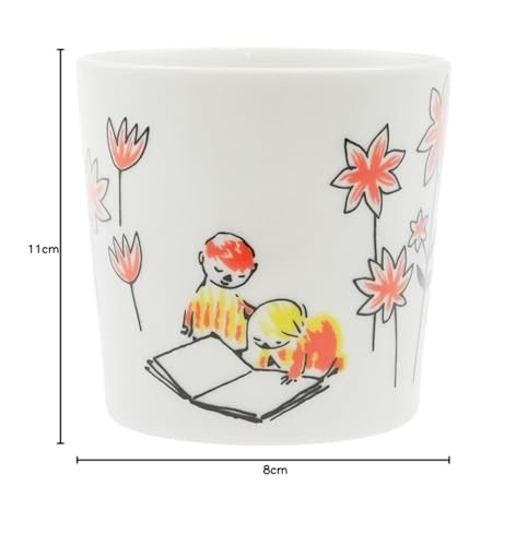Arabia Moomin ABC Mug, 300ml, featuring Snufkin [Parallel Import]