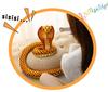 Cobra Plush Snake Simulation Doll - Large Zodiac Python Prop