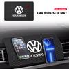 QREMX1 Car Silicone Sticky Non-slip Mat Car Dashboard Phone Anti-slip Mat For Volkswagen Tharu R Polo T5 GTI Tiguan R-Line Golf Arteon