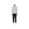 Polo Ralph Lauren Solid Logo Embroidered Crew Neck Long Sleeve Sweatshirt Men Sweatshirt Gray 710916689-020