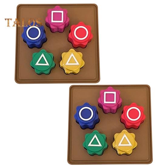 1/2 seturi coreeană tradițională joc de prindere a pietrei Antrenament pentru coordonarea ochi-mână Copii adulți Petrecere de noapte în familie Cricuri geometrice Pietriș de piatră