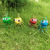 Large Ant Ornament Iron Decorative Ant Sculpture with Bright Colors Rust-Resistant