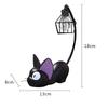 Miniature Cat Led Night Lamp Creative Resin Cat Animal Night Lamp Kitty Table Lamp Children'S Cartoon Room Lamp Decro Home