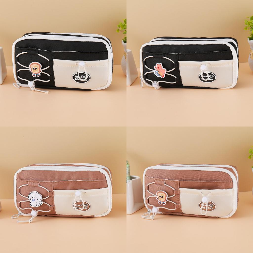 Girls Pencil Bag With Spacious Design And Polyester Construction For Elementary Students