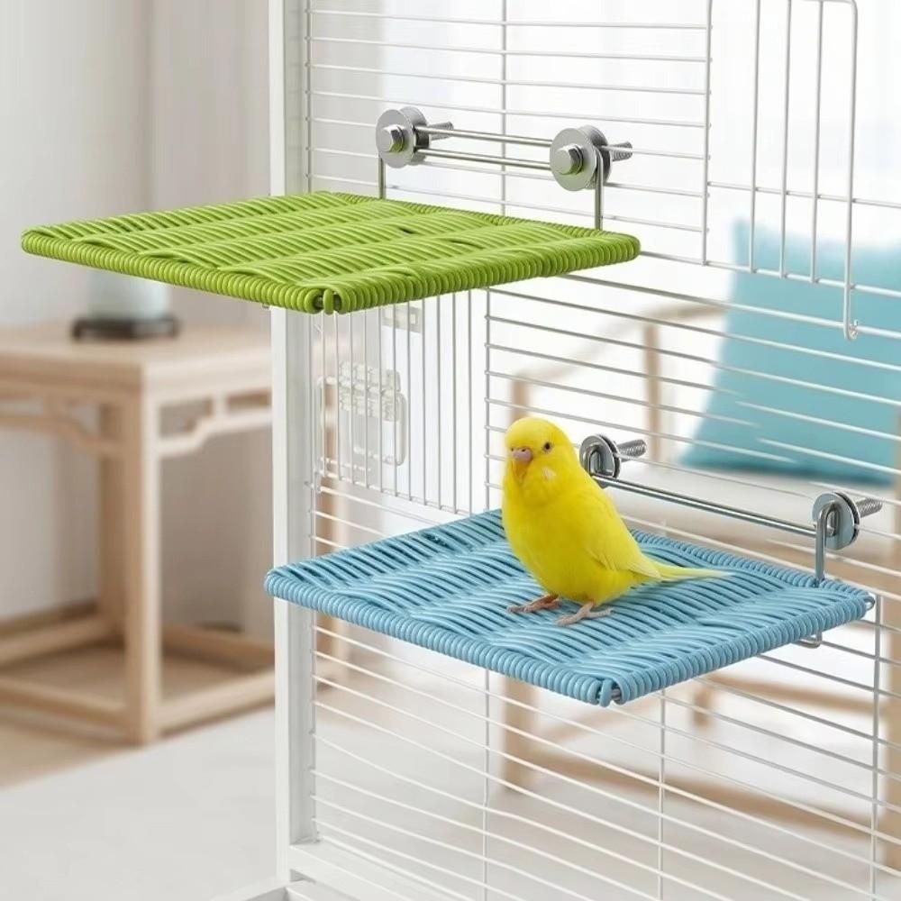 Hanging Jumping Platform Weaving Bird Resting Platform Universal Parrot Perch Rest