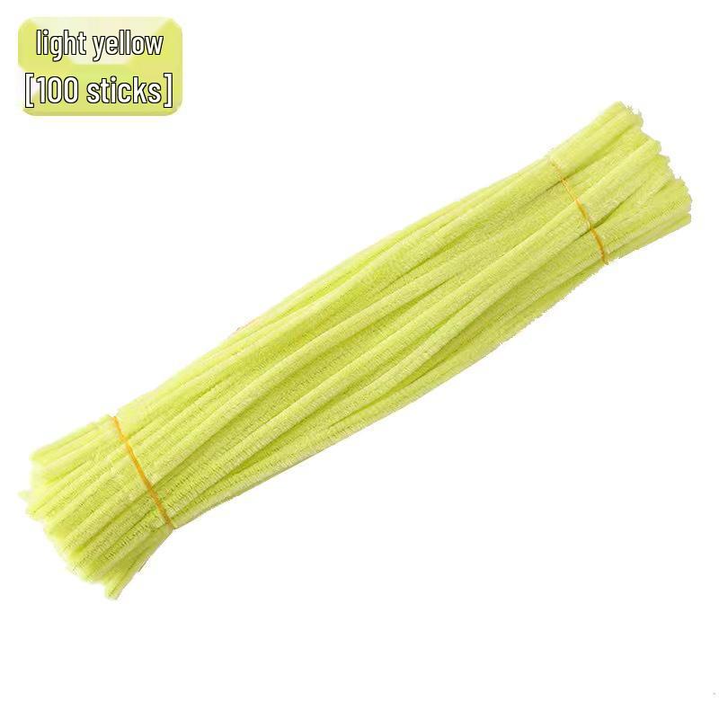 DIY Bouquet Plush Twist Stick for Children's Handmade Toy Creations - Hair-Safe Material, Ideal for Crafting