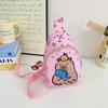 Printed Children Capybara Diagonal Package Polychrome Casual Outdoor Bag Chest