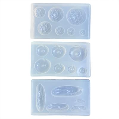 Beautiful Confections Silicone Mold Flexible Doll House Food Bread Toy Mold for Making Candy Chocolate Fondant