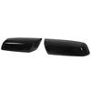 Rear View Mirror Cover Cap Glossy Surface Mirror Decoration Protector Cap Replacement for Silverado 1500 2014‑19 Glossy