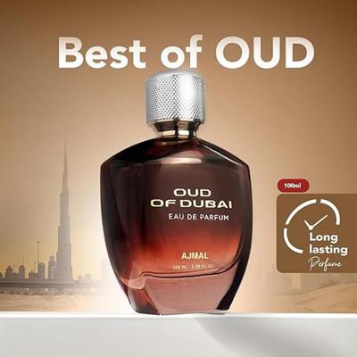 Ajmal Oud of Dubai, Eau de Parfum Unisex, 100ml | | Vaniglia Orientale | Adatto per Ogni Occasione | 1 Pezzo