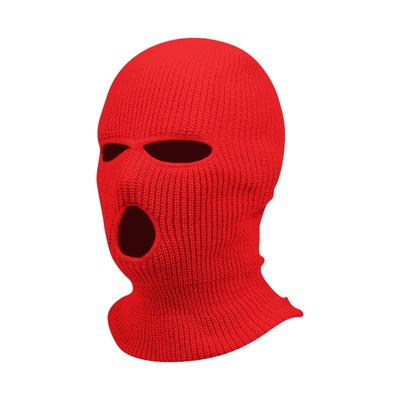 2025 New Full Face Cover Ski Mask Hat 3 Holes Balaclava Army Tactical CS Windproof Knit Beanies Bonnet Winter Warm Unisex Caps
