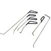 6Pcs/set Car Dent Puller Rod Hooks Hammer Door Dent Ding Hail Fix Removal Repair Tools Maintenance Set Automotive Accessories