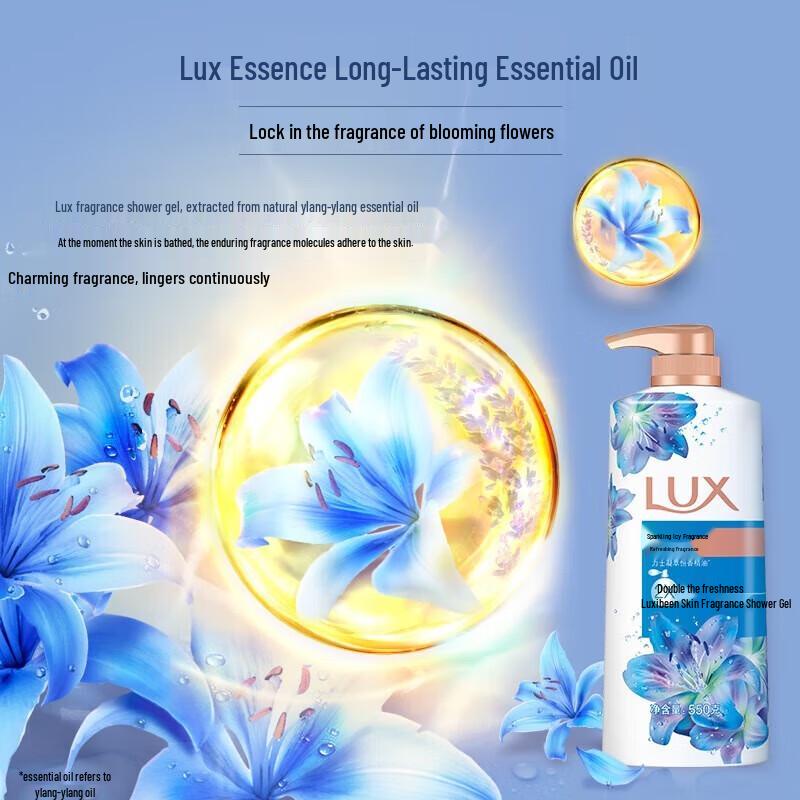 LUX Sparkling Ice Cool Erfrischendes Duschgel