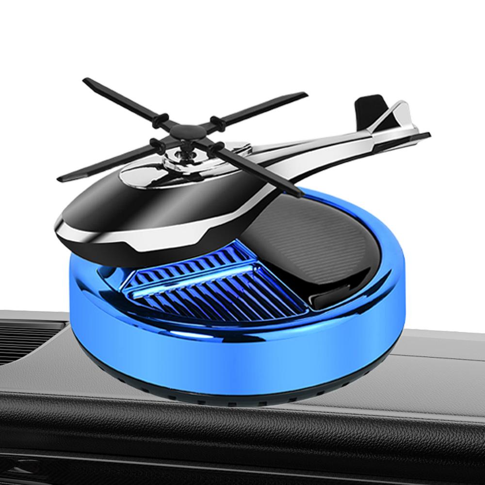 Helicopter Air Fresheners For Car Helicopter Shaped Decoration For Car Solar-Activated Scent Helicopter Freshener Diffuser For