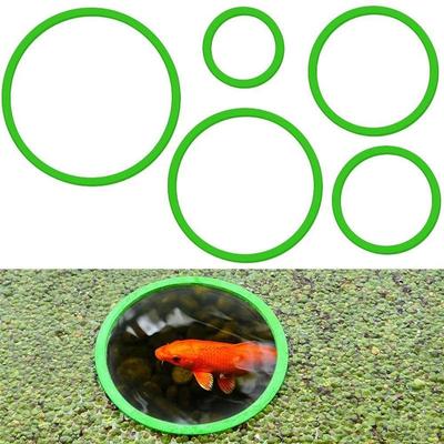 5/10pcs Anneaux de Plantes Flottantes pour Aquarium Anneaux d'Alimentation pour Poissons Anneaux Bloquants d'Herbe Flottante Pour Aquarium d'Aquarium Accessoires d'Étang