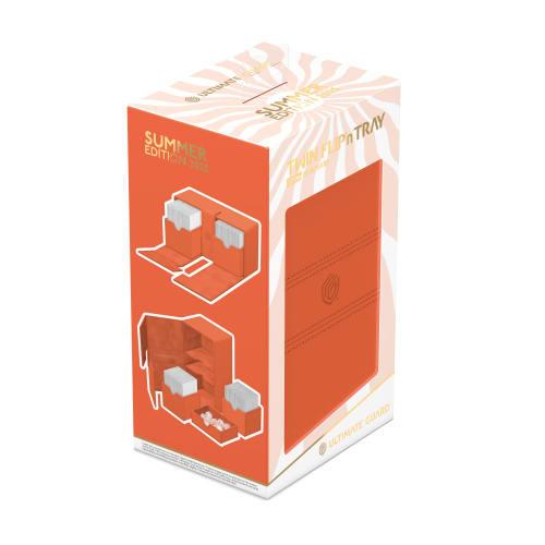 Ultimate Guard - Twin Flip and Tray 200+ Xenoskin - Summer 2025 Edition - Peach