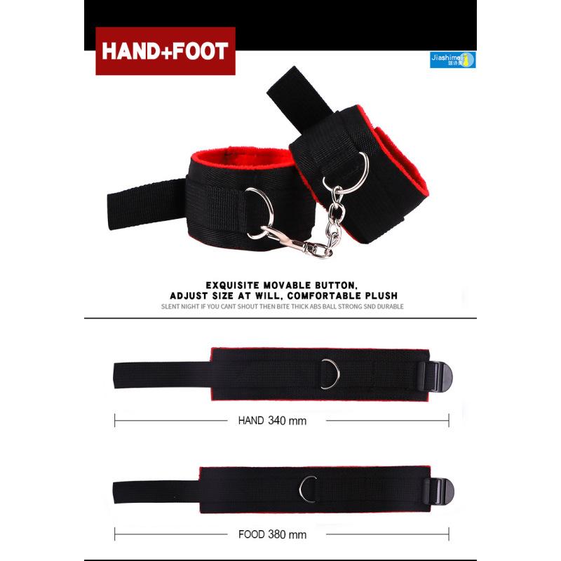 11/10 Pcs Bdsm Bondage Kit with Handcuff Anal Bullet Vibrator Whip for Men Women Fetish Slave Adults Games Sex Toys