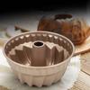 4Inches Silicone Fluted Pans Non-Stick Bundt Pan Baking Molds Bakeware For Round Cake Jello Decorating Mold