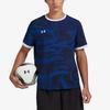 Under Armour Outdoor Sports Series Training Running Fitness Quick-Dry Loose Short Sleeve T-Shirt Men Tops Ocean-Blue 25500516-409
