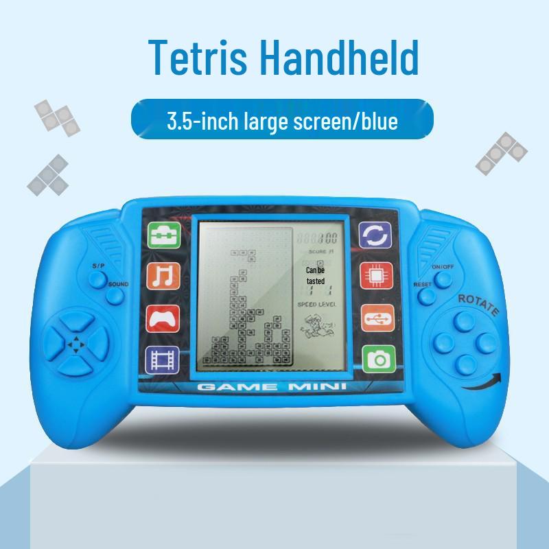 Classic Nostalgic Tetris Game Console for Children - Educational Retro Handheld Toy Gift