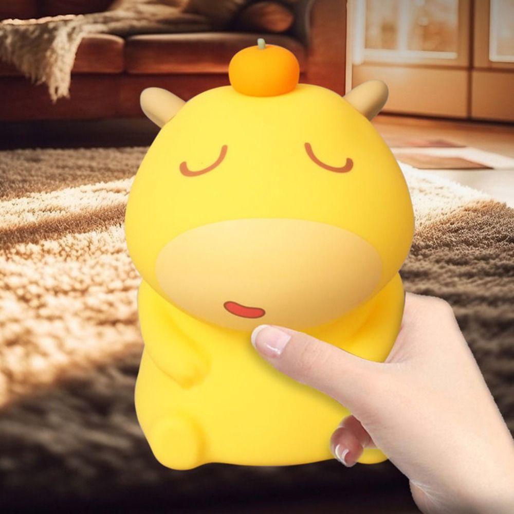 Cartoon Capybara Lulu Touch Light Adjustable Bedside Lamp New Night Light